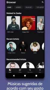 Whatlisten: Player de música screenshot