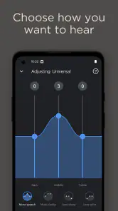 WIDEX MOMENT screenshot