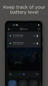 WIDEX MOMENT screenshot