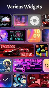WidgetKit-Temas e Ícones OS18 screenshot