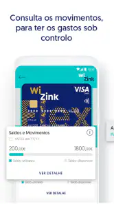 WiZink screenshot