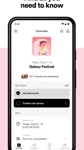 Woov - Your Festival Companion screenshot