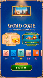 Word Code - Cryptogram Puzzle screenshot