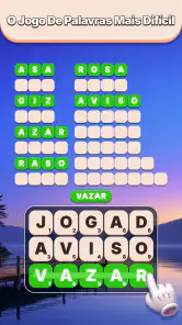 Word Tiles - Jogo de Palavras screenshot