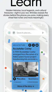 Wrinkles: Audio Tour Guide screenshot