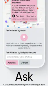 Wrinkles: Audio Tour Guide screenshot