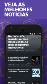 Yahoo Esportes screenshot