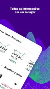 Yahoo Finanças screenshot