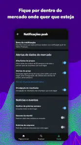 Yahoo Finanças screenshot