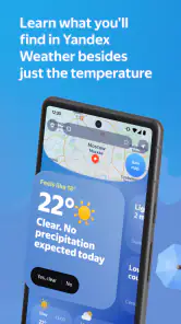 Yandex Weather & Rain Radar screenshot