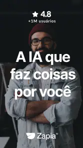 Zapia: Assistente IA pessoal screenshot