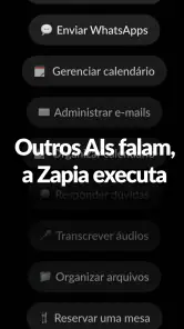 Zapia: Assistente IA pessoal screenshot