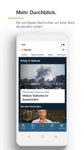 ZDFheute - Nachrichten screenshot