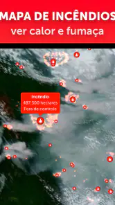 Zoom Earth - Tempo Radar Mapa screenshot