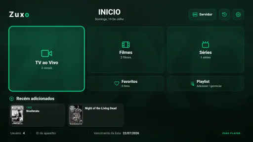 Zuxo Player screenshot