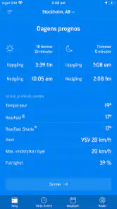 AccuWeather Väder screenshot