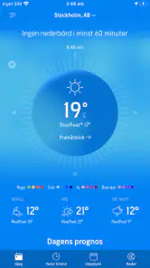 AccuWeather Väder screenshot