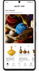 Auctionet screenshot