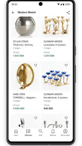 Auctionet screenshot