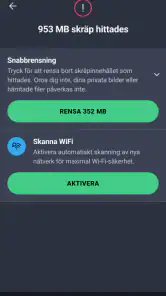 AVG AntiVirus & Säkerhet screenshot