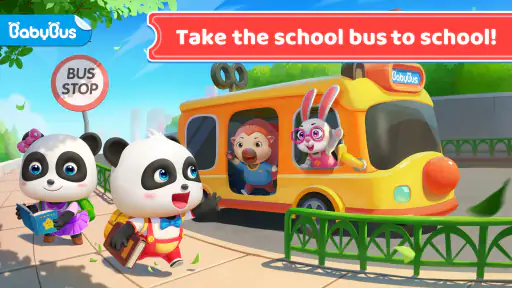 Baby Panda's School Bus screenshot