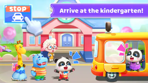 Baby Panda's School Bus screenshot