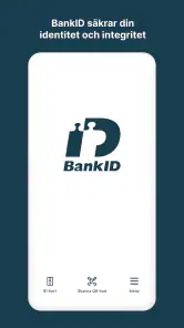 BankID säkerhetsapp screenshot