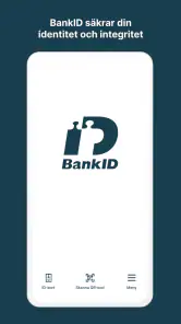 BankID säkerhetsapp screenshot