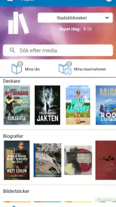 Biblioteket screenshot