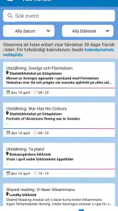 Biblioteket screenshot