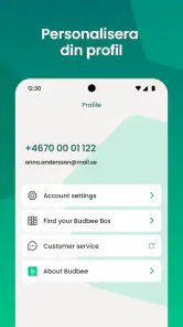 Budbee screenshot