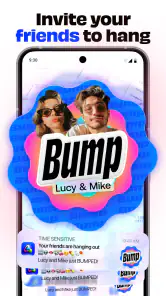 Bump - karta för vänner screenshot