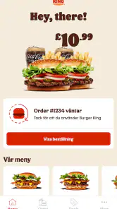 Burger King Sverige screenshot