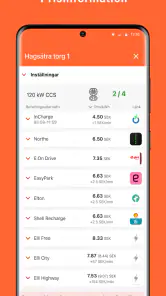 ChargeFinder: Ladda din elbil screenshot
