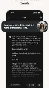 Chatbot App – AI-assistent screenshot