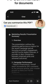 Chatbot App – AI-assistent screenshot