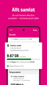 Comviq screenshot