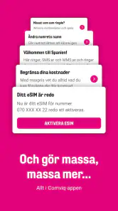 Comviq screenshot