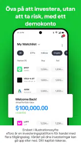 etoro: Trading & investering screenshot