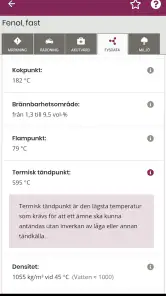 Farliga ämnen screenshot
