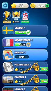 Flags Quiz - Gissa Flaggan screenshot
