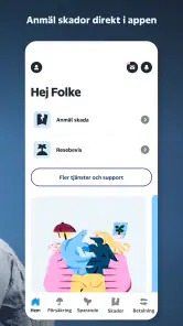Folksam Försäkringsbolag screenshot