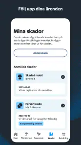 Folksam Försäkringsbolag screenshot