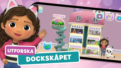 Gabbys Dollhouse: KATTSPEL screenshot