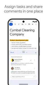 Google Dokument screenshot