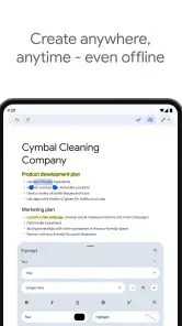 Google Dokument screenshot