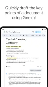 Google Dokument screenshot