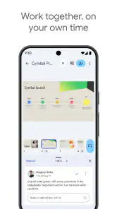 Google Presentationer screenshot