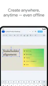 Google Presentationer screenshot