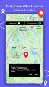 GPS-navigering kartor och rutt screenshot